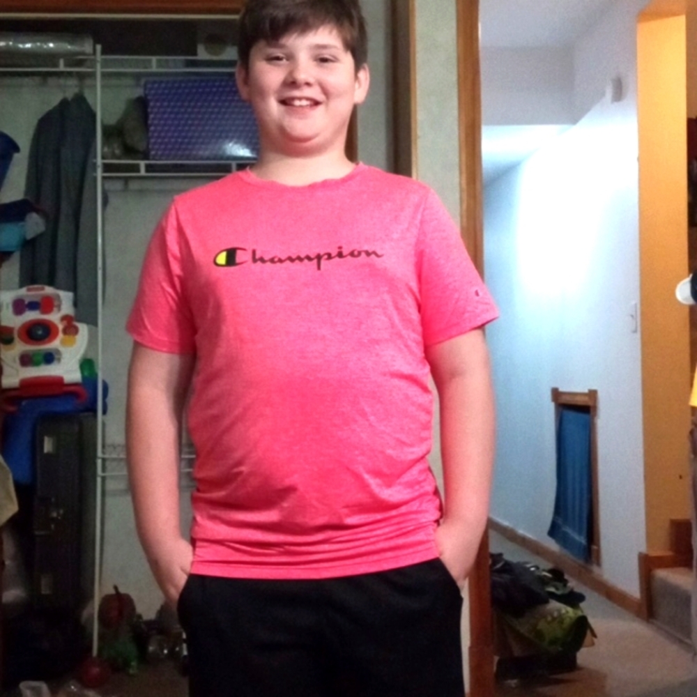 Boys champion T-shirts